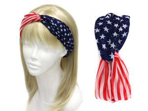 AMERICAN FLAG HEADBAND ( 0020 MR )