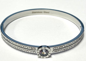 SILVER BANGLE STAINLESS STEEL ( 207 S )