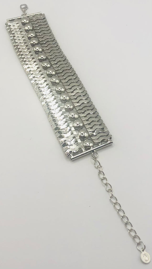 SILVER METAL BRACELET ( 0610 RH )