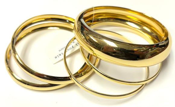 5 GOLD BANGLE ( 2097 GD )