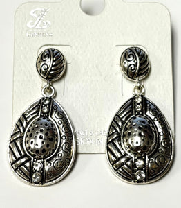 DANGLING SILVER EARRINGS ( 1115 AS )