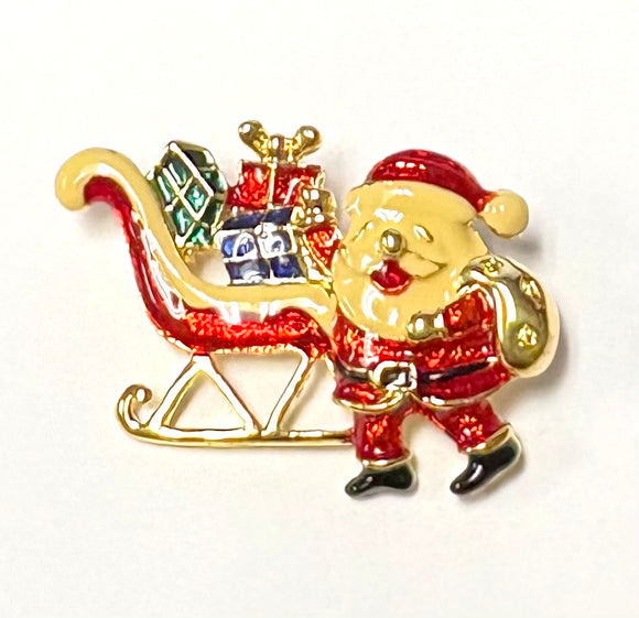 SANTA BROOCH ( 0930418 AT )