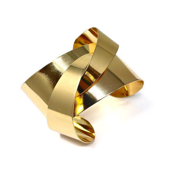 GOLD CUFF BANGLE ( 10089 G )