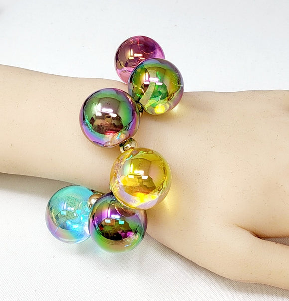 CHUNKY BALL STRETCH BRACELET ( 20060 DMT )