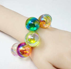 CHUNKY BALL STRETCH BRACELET ( 20060 GMT )
