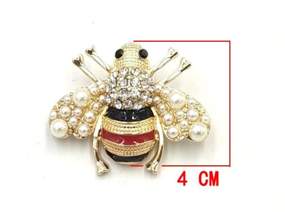 BEE BROOCH ( 131 GDBKRD )