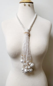 PEARL NECKLACE SET ( 10897 RWH )