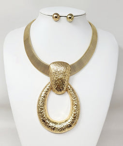GOLD NECKLACE SET ( 10960 G )