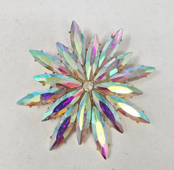 GOLD AB BROOCH ( 10021 GAB )