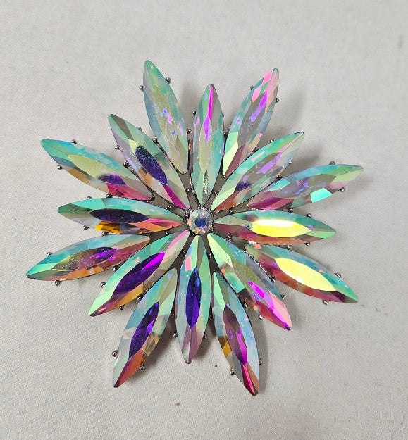 SILVER AB BROOCH ( 10021 RAB )