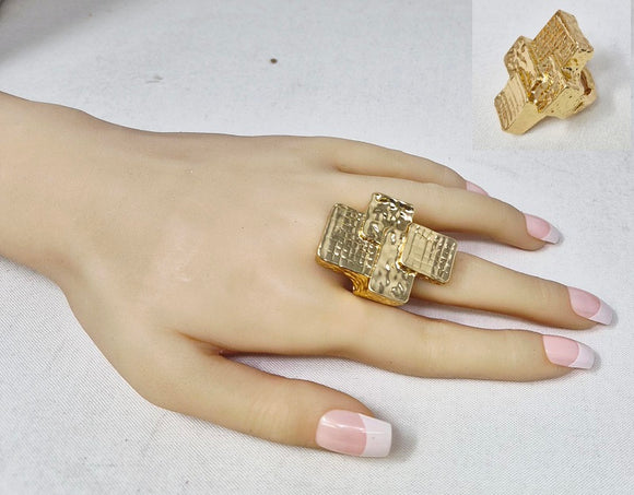 GOLD STRETCH RING ( 10071 G )