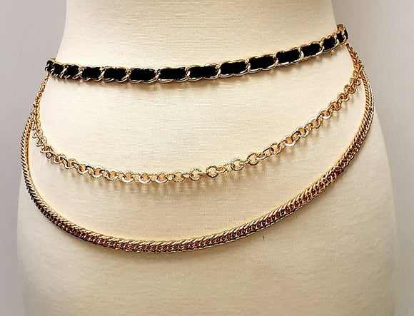 3 LAYER CHAIN BELT ( 30013 GBK )