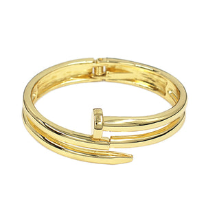 GOLD CUFF BANGLE ( 2107 GD )