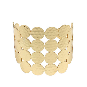 GOLD CUFF BANGLE ( 8020 GD )