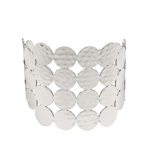SILVER CUFF BANGLE ( 8020 RD )