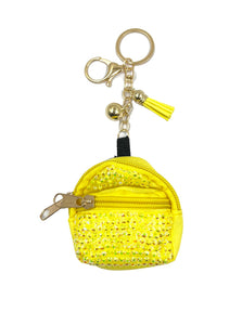 Yellow Keychain Red Stones ( 0203 YWYWX )