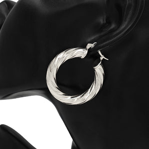 40mm HOOP EARRINGS ( 7421 40RD )