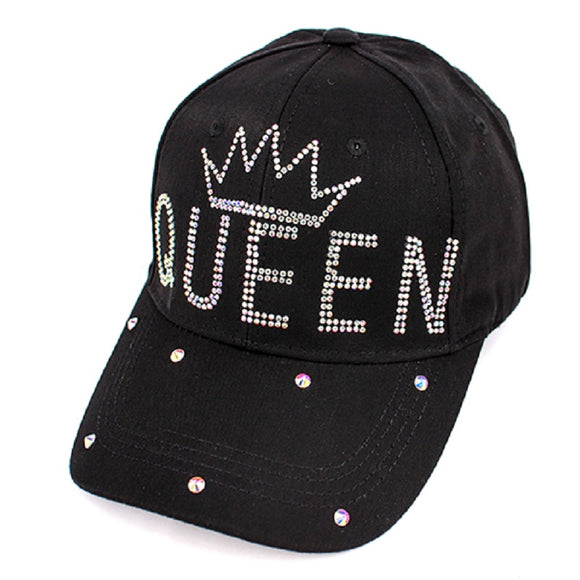 Black Queen Hat AB Stones ( 1065 )