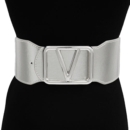 SILVER Stretch Belt ( 1123 RDSIV )