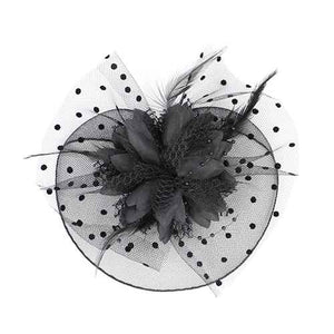 Black Fascinator ( 1241 BK )