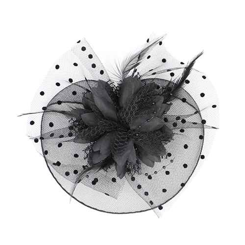 Black Fascinator ( 1241 BK )