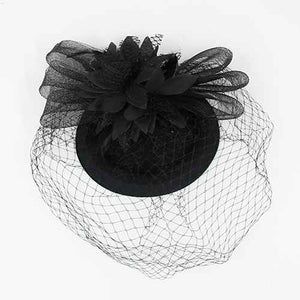Black Fascinator ( 1261 BK )
