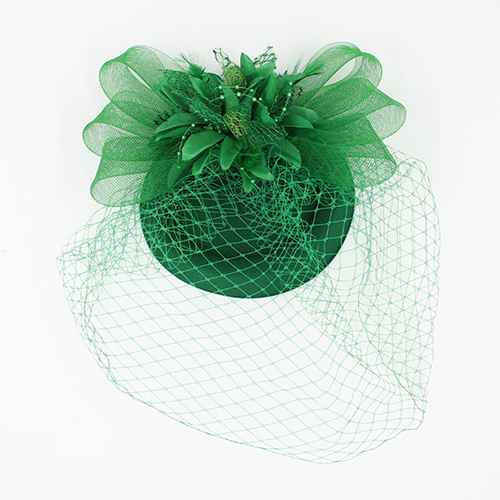 Green Fascinator ( 1261 GN )