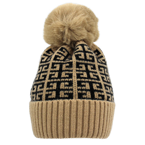 BROWN BEANIE ( 1412 BE )