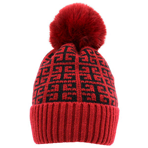 BURGUNDY BEANIE ( 1412 BG )