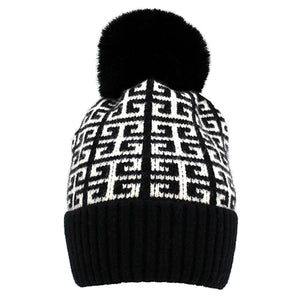 BLACK BEANIE ( 1412 BK )