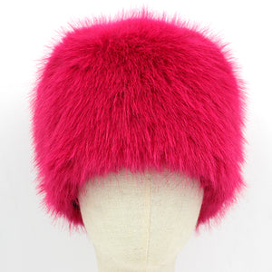 PINK FURRY HAT ( 1416 PK )