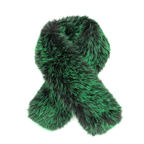 FAUX FUR SCARF ( 1593 GN )