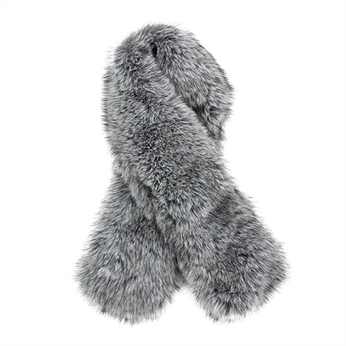 FAUX FUR SCARF ( 1593 WT )