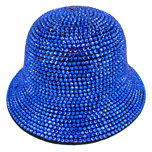 BLUE BUCKET HAT STONES ( 2838 SAP )