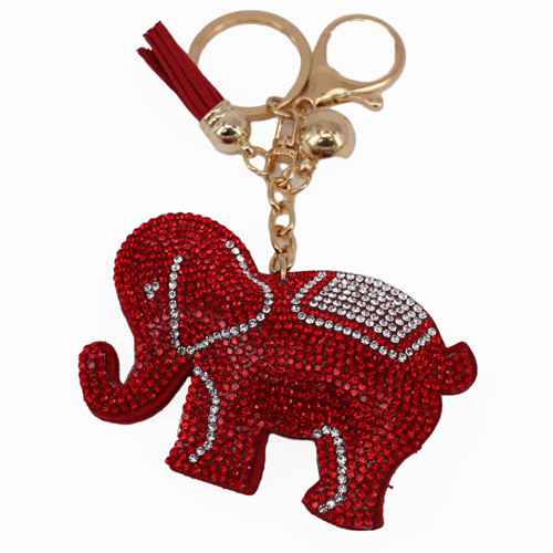 Red Elephant Keychain ( 8278 RED )
