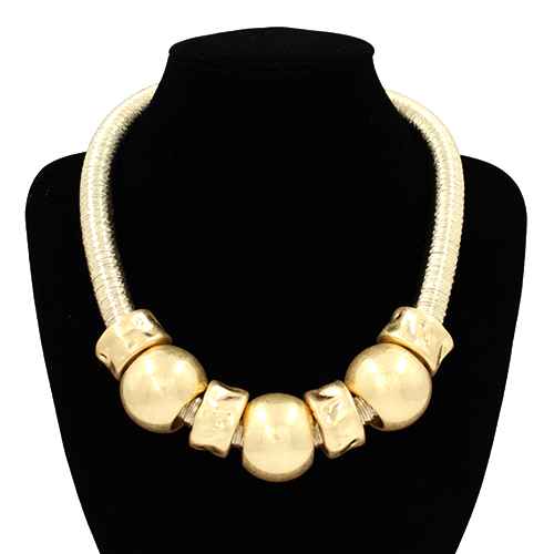 GOLD NECKLACE ( 2073 GD )
