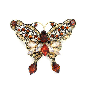 TOPAZ STONES BUTTERFLY BROOCH ( 2019 LCT )