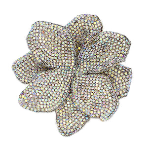 FLOWER BROOCH GOLD AB ( 2047 GDAB )