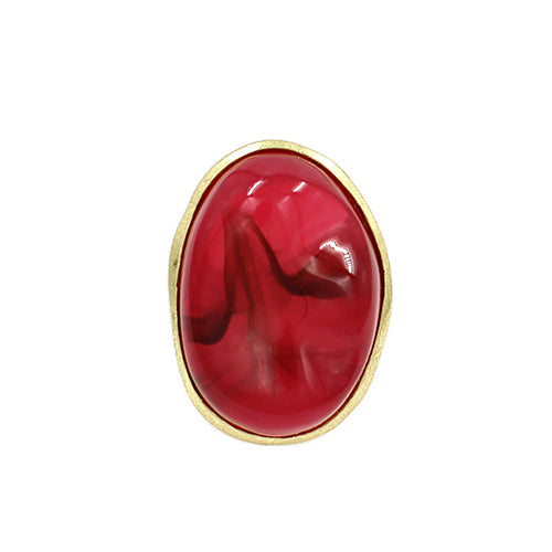 GOLD PINK STRETCH RING ( 2094 GDPK )