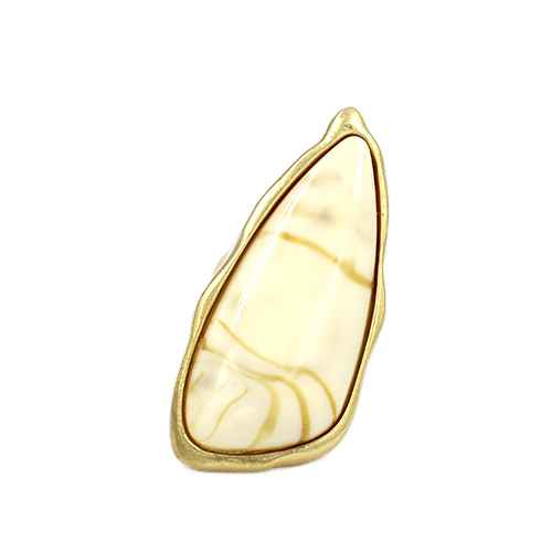 GOLD BEIGE RING ( 2140 GDIV )