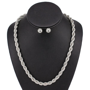 8mm CHAIN NECKLACE ( 7294 20RD )