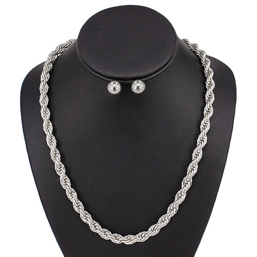 8mm CHAIN NECKLACE ( 7294 20RD )