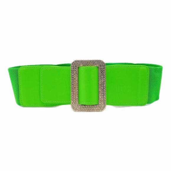 GREEN GOLD STRETCH BELT ( 0230 GDGE )