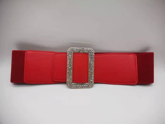 RED GOLD STRETCH BELT ( 0230 GERE )