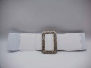 WHITE GOLD STRETCH BELT ( 0230 GEWH )