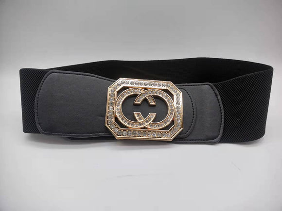 BLACK GOLD STRETCH BELT ( 0231 GEBK )