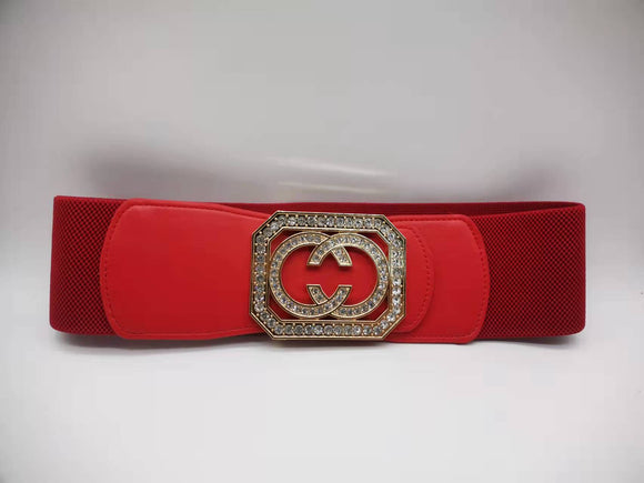 RED GOLD STRETCH BELT ( 0231 GERE )