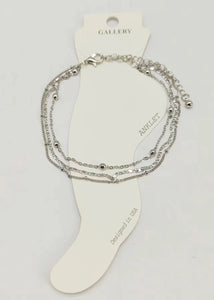 SILVER ANKLET ( 0335 RHXX )