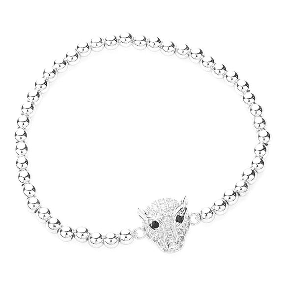 BALL STRETCH BRACELET PANTHER ( 2262 S )