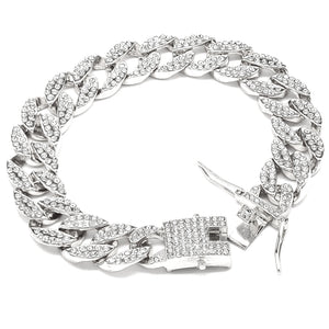 8.5" ICE OUT CHAIN BRACELET ( 3040 RH8.5 )